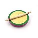 2695 Kids Chakla Belan Set used in all kinds of household places by kids and childrenâ€™s for playing purposes etc.