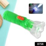 Small Plastic Torch For Kids, Plastic Led Flashlight Torch, Beautiful Attractive Good Gift Item, Pocket Torch For Kids (1 Pc) - Image 2