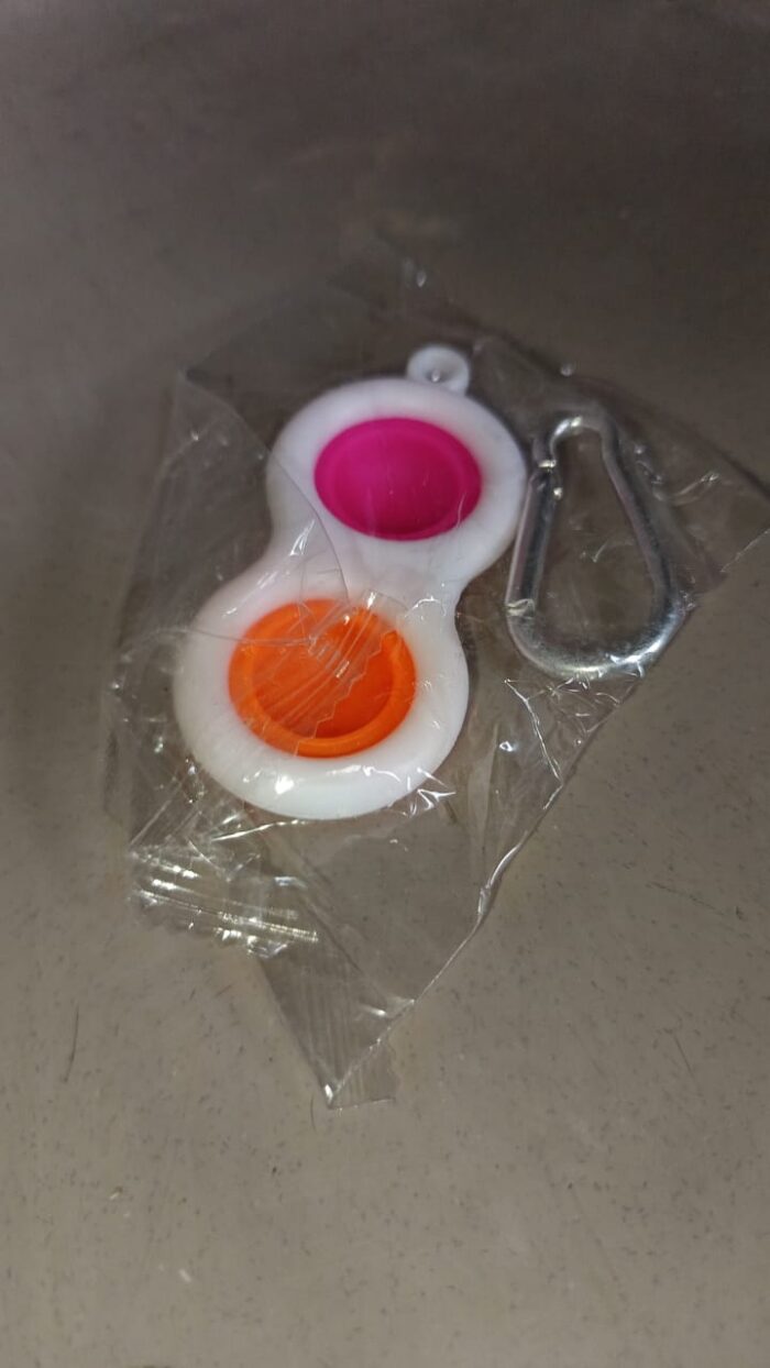 Simple Dimple Fidget Toy Mini Keychain - Image 9