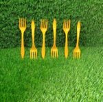 2839 Small plastic 6pc Serving Fork Set for kitchen