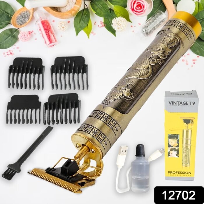 Hair Trimmer For Men Hair Style Trimmer, Professional Hair Clipper, Electric Shaving Machine Dry Shaving For Men - Hair Shaving And Trimming Beard With 4 Adjustable Blade Clipper, Oil, Cleaning Brush - Image 2