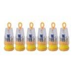 9109 (Set of 6pc) Screwdriver Set, Steel 16 in 1 with 15 Screwdriver Bits, Professional Magnetic Driver Set