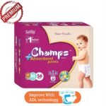 Premium Champs High Absorbent Pant Style Diaper Small, Medium And Large Size Diaper