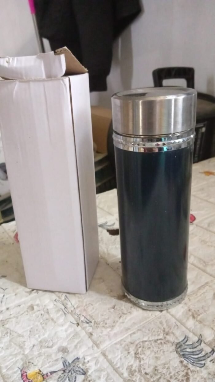 Stainless Steel Water Bottle For Men Women Kids | Thermos Flask | Reusable Leak-Proof Thermos Steel For Home Office Gym Fridge Travelling 380 Ml Approx - Image 6