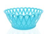 2088 Multipurpose Round Storage Plastic Basket Tray (3pcs)