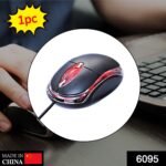 6095 USB Optical Mouse For Computer