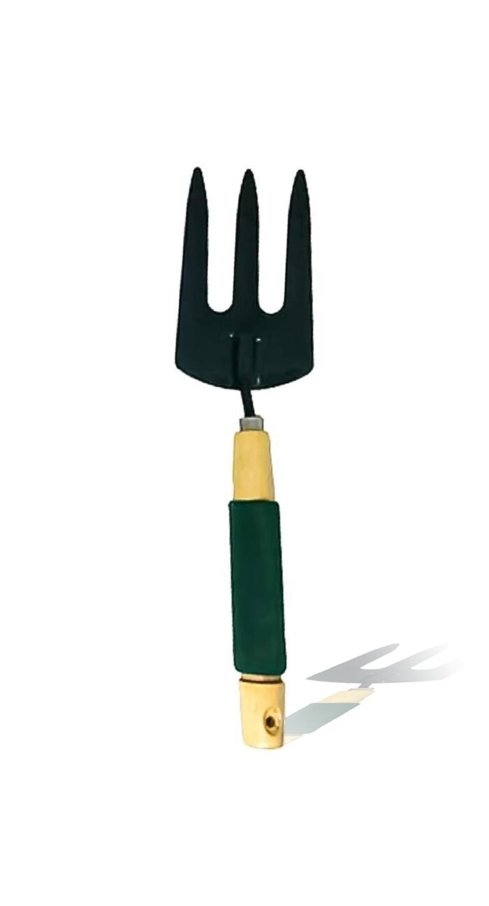 1505 Gardening Tool Wood Handle Cultivator Trowel Forks Tool Set (3 pack)