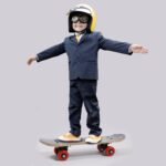 8042 Wood Skateboard Skating Board Lightweight Board Cool Skate Board for Beginner/Kids/Teens/Adult and Return Gift Item