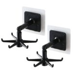 4650 360° rotatable hooks for hanging (Pack of 2) (Brown Box)