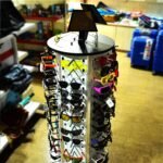 Sunglasses Display Rack Display 360Deg Rotating Counter Top Sunglass Display Stand Fashion Sunglass Rack Frame Glasses Display Stand Holder Organizer