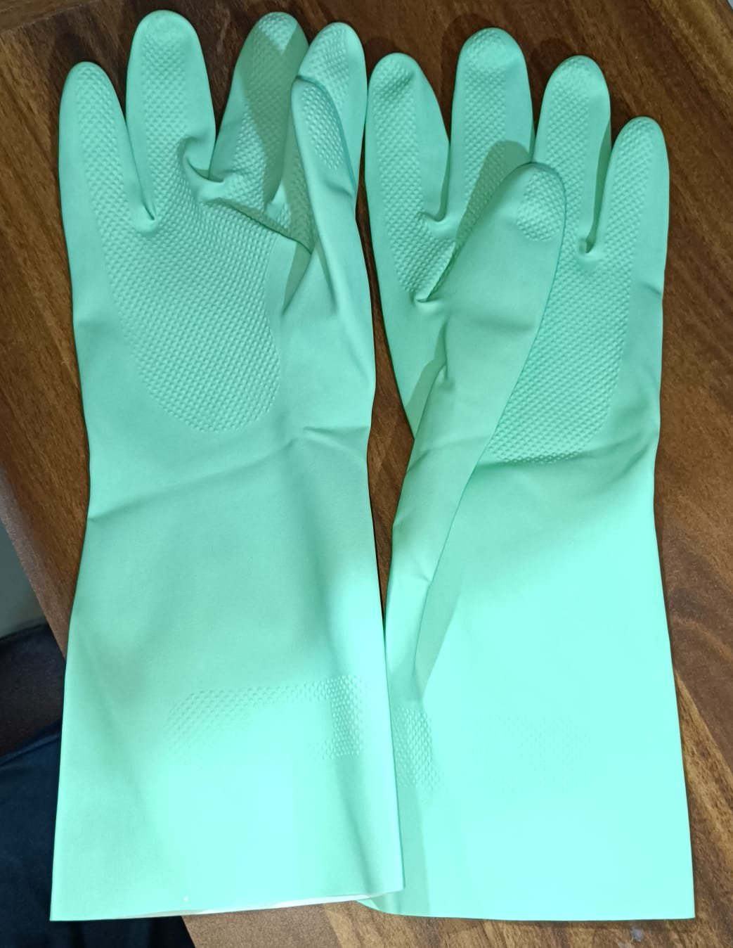 WhatsAppImage2022-04-16at10.23.48AM 0653 Multipurpose cleaning rubber hand gloves (green) 1 PC