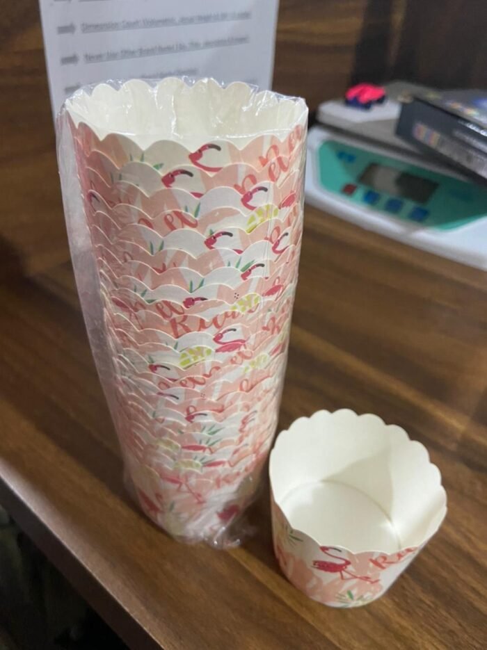 4940 Multi Color Printed Disposable Paper Cups for Tea/Coffee