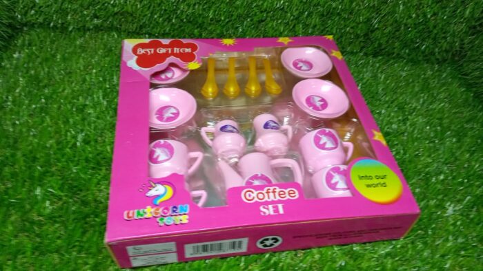 4459 ï»¿Tickles Tea toy Set | Coffee Kitchen Plastic Set Toy for Kids, Boys & Girls (15Pcs)