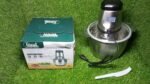 2363 Stainless Steel Electric Meat Grinders with Bowl Heavy for Kitchen Food Chopper, Meat, Vegetables, Onion , Garlic Slicer Dicer, Fruit & Nuts Blender (3L, 300Watts)