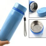 500Ml Vacuum Bottle, Double Wall Vacuum Mug, Stainless Steel Water Bottle, Tea Cup For School, Office And Outdoors