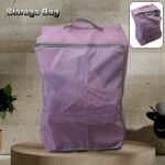 Storage Bag With Zipper And Space Saver Comforter Bag, Quilt, Bedding, Clothes, Blanket Storage Organizer Bag With Carry Handles For Closet Waterproof Fabric Garment Bag