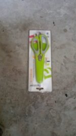 Multi-Purpose Kitchen Shears with Magnetic Holder in Vibrant Red - Image 9