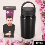 Vacuum Stainless Steel Water Bottle With Carry Handle, Fridge Water Bottle, Leak Proof, Rust Proof, Cold & Hot | Leak Proof | Office Bottle | Gym | Home | Kitchen | Hiking | Trekking | Travel Bottle - Image 2