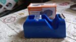 Plastic Tape Dispenser Cutter For Home Office Use, Tape Dispenser For Stationary, Tape Cutter Packaging Tape School Supplies (1 Pc / 235 Gm) - Image 7