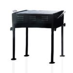 2105 Terrace Garden Picnic Barbecue with Skewers & Wooden Handle 
