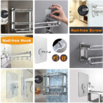 9017 Adhesive Screw Wall Hook used in all kinds of places including household and offices for hanging and holding stuffs etc.