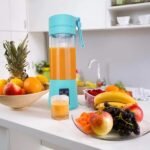 Multi-Purpose Portable 6-Blade USB Electric Juicer – Efficient Blending for Smoothies, Shakes & Baby Food