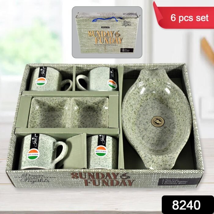 Sunday Funday Ceramic Tea Set - Image 2