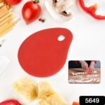 Silicone Cream Scraper Bread Cake Pastry Dough Slicer Hanging Cafe Kitchen Multi-Purpose Smooth Spatula Baking (1 Pc) - Image 2