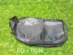 0846 Portable Travel Hand Pouch/Shaving Kit Bag for Multipurpose Use (Black)