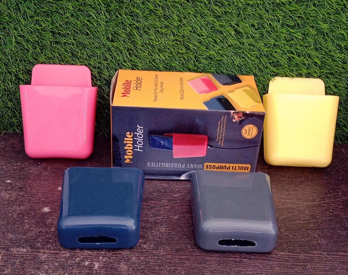 d9054707-eac2-4c8d-9a74-a064d750bdcd Wall Mounted Storage Case With Mobile Phone Charging Port Plug Holder - Pack Of 4 Pcs - Image 12