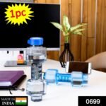 Unbreakable Plastic Dumbbell Shape Water Bottle - Image 2