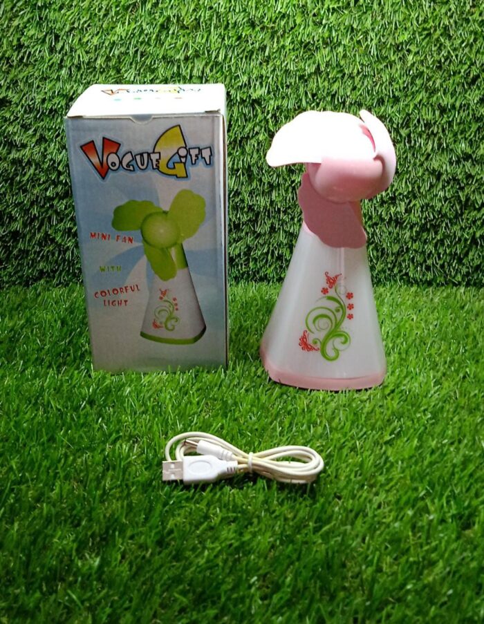 Cute Bright Color Desktop Office Usb Mini Fan Battery Usb Fans Usb Mini Fans (Battery Not Include) - Image 7