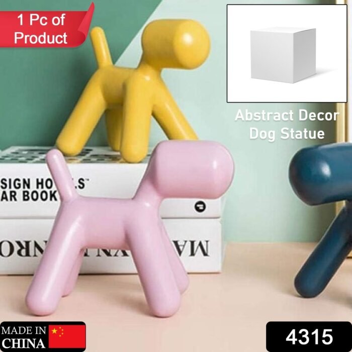 Plastic Cute Animal Puppy Chair,Creative Dog Low Footstool,Cartoon Foot Rest Stool For Bedroom Living Room Entrance Gift (1 Pc) - Image 2