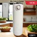 Smart Vacuum Insulated Water Bottle With Led Temperature Display, Cold & Hot | Leak Proof | Office Bottle | Gym | Home | Kitchen | Hiking | Trekking | Travel Bottle (Mix Color & Design) - Image 3