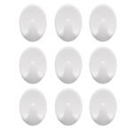 1544 Self Adhesive Plastic Wall Hook Set for Home Kitchen and Other Places (Pack of 9) 