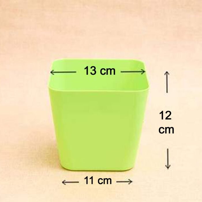 1192  Flower Pots Square Shape For Indoor/Outdoor Gardening