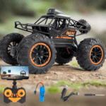 Remote Control Off-Road Monster Truck with HD Camera: Rock Crawler RC Car for Kids and Adults - Perfect Birthday Gift for Boys and Girls