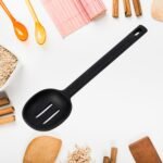 Silicone Non-Stick Heat Resistant Kitchen Spoon ( 1PC ) - Image 3
