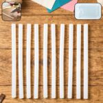 Hot Glue Stick Set 20 cm – Strong Adhesive Glue Sticks for Craft (10 Pc)
