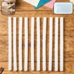 Hot Glue Stick Set 20 cm – Strong Adhesive Glue Sticks for Craft (10 Pc)
