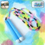 Colorful Beaded Skipping Rope Set (1 Set)