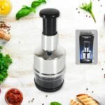 Stainless Steel Food Cutter & Chopper for Vegetables and Nuts - Image 3