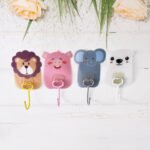 Wall Mounted Cartoon Hooks Self Adhesive Hooks (10 Pcs Set) - Image 3