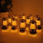 Decorative Vintage Lantern Style Flameless LED Candles (12 Pc)