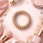 Soft Stretchable Telephone Wire Style Hair Bands Set (1 Pc)