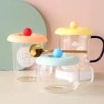 Cup/Mug Lid Dust Proof Silicone Rubber Airtight Seal (Lid Only, 1 Pc) - Image 3
