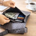 Men's & Women's Quilted Crossbody Sling Bag with Adjustable Strap (1 Pc)