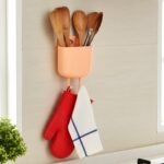 Multi-Purpose Plastic Wall Mounted Mobile Charging Holder (1 Pc) - Image 3