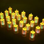 24 Pc Flameless and Smokeless Decorative Melting Candles LED Tea Light, Diwali - Image 3