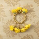 Traditional Pooja Wrist Ornament Haldi Kada Bracelet (1 Pc) - Image 7